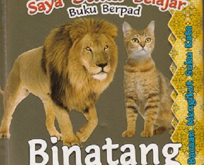 SAYA SUKA BELAJAR BUKU BERPAD: BINATANG Online Sale