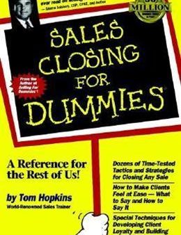 Sales Closing For Dummies Sale