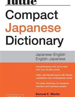 Tuttle Compact Japanese Dictionary 2E: Japanese English Japanese-Indonesian Sale