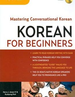 Korean for Beginners: Mastering Conversational Korean (CD-Rom Included) Discount