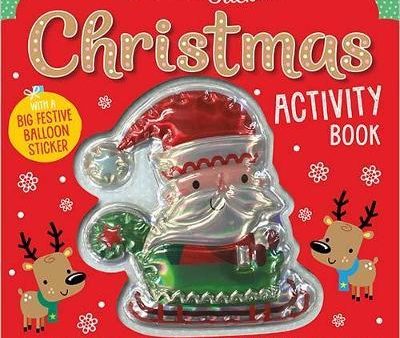 PUFFED BALLOON STICKER ACTIVITY CHRISTMAS Hot on Sale