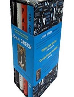 John Green 4-in1 Boxset (Looking for Alaska, An Abundance of Katherines, Paper Towns and Fault in Our Stars) [Paperback] For Sale