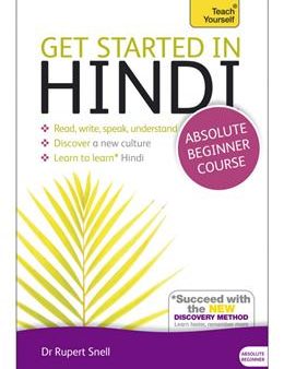 Get Started in Hindi with 2 Audio CDs: A Teach Yourself Guide, 2E Online Sale