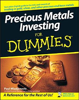 Precious Metals Investing For Dummies Discount