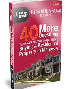 40 More Questions You Should Ask Your Lawyer Before Buying a Residential Property in Malaysia Discount