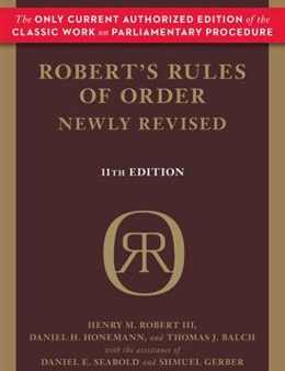 ROBERT`S RULES OF ORDER 11ED Online Hot Sale