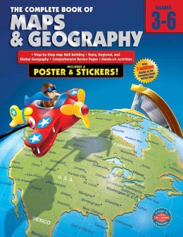 The Complete Book of Maps and Geography, Grades 3-6 Online Hot Sale