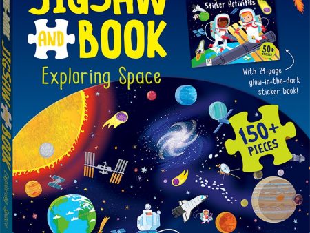 Glow-in-the-dark Jigsaw and Book: Exploring Space Discount