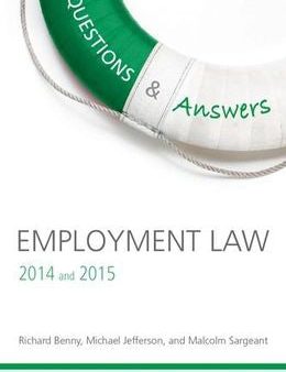 Questions & Answers Revision Guide Employment Law 2014&2015 For Sale