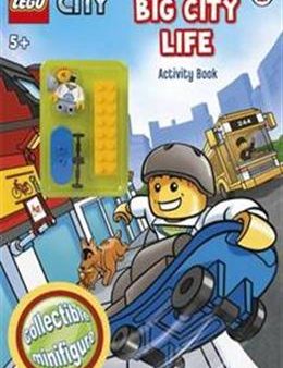 Lego City : Big City Life Activity Book With Lego Minifigure Online Sale