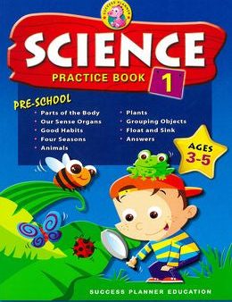 Science Practice Book 1 (Age 3-5) Sale