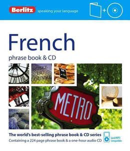 Berlitz French Phrase Book and CD (Phrase Book & CD) Sale