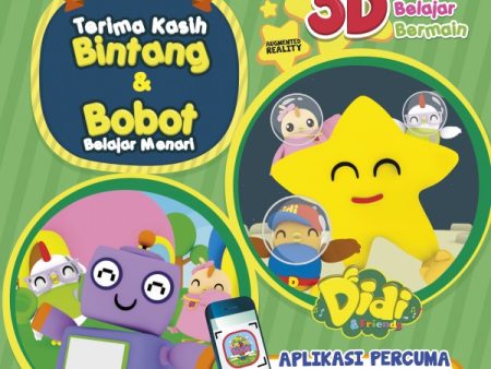 Didi & Friends: Terima Kasih Bintang & Bobot Belajar Menari (Buku AR 3D) Online Hot Sale