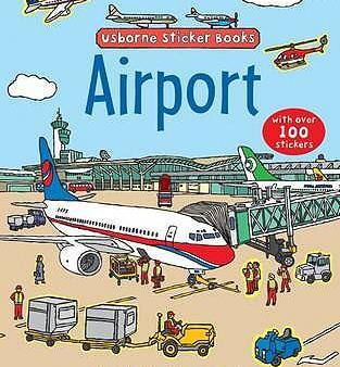 Airport Usborne First Sticker Book on Sale