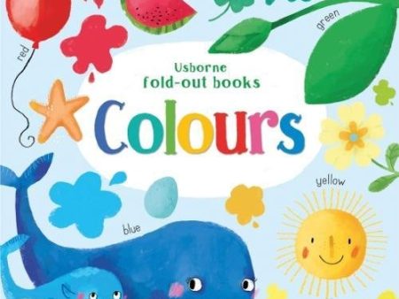 Colours (Usborne Fold-Out Books) on Sale