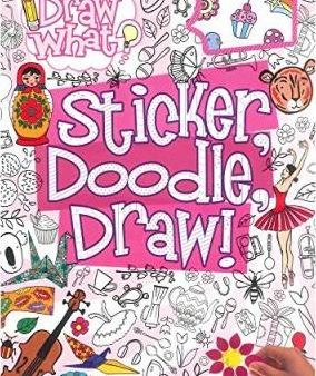 Draw What! Sticker, Doodle, Draw! Pink Sale