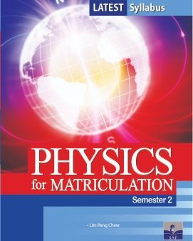 PHYSICS FOR MATRICULATION 2 `20 Hot on Sale