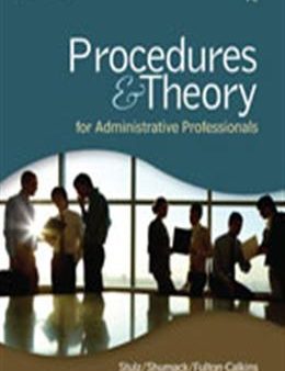 PROCEDURES & THEORY FOR ADMINISTRATIVE PROFESSIONALS Discount