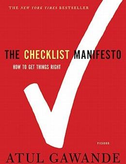 THE CHECKLIST MANIFESTO Supply